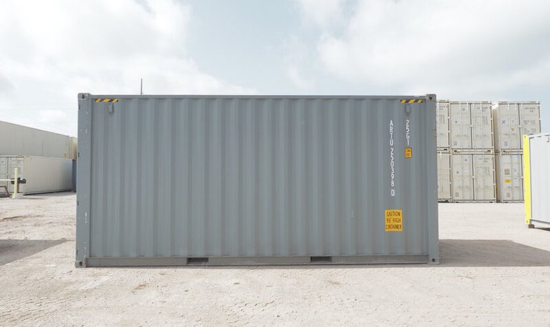 Container maritime 20 pieds.