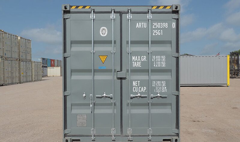 Container maritime 20 pieds.