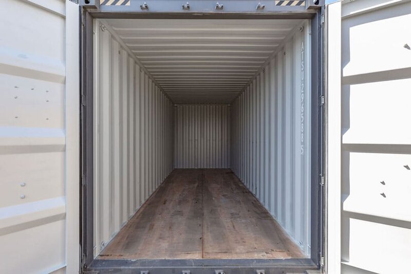 Container maritime 20 pieds.