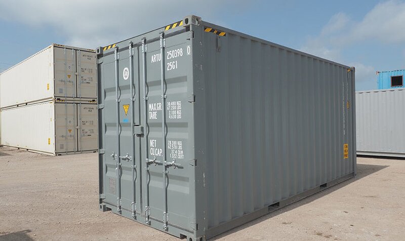 Container maritime 20 pieds.